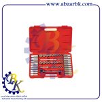 جعبه بکس 47 پارچه درایو 3/8 مارک GENIUS مدل GS-347MS | بازرگانی ابزارآلات صنعتی BK