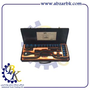 جعبه بکس 24 پارچه درایو 1/2 مارک UT مدل UT424S | بازرگانی ابزارآلات صنعتی BK