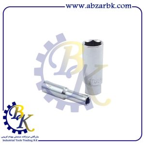 بکس تکی بلند درایو 1/4 شش پر مارک تاپتول - TOPTUL | بازرگانی ابزارآلات صنعتی BK