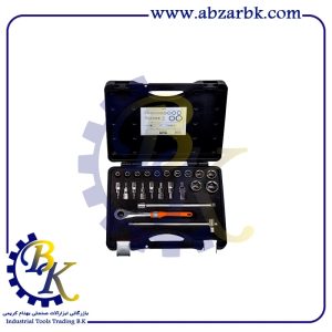 جعبه بکس 23 پارچه درایو 1/2 شش پر مارک BAHCO مدل 7823SE | بازرگانی ابزارآلات صنعتی BK