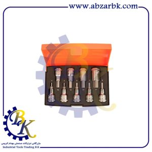 جعبه بکس 9 پارچه درایو 1/2 مارک BAHCO مدل S9HEX | بازرگانی ابزارآلات صنعتی BK