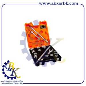 جعبه بکس 12 پارچه درایو 3/4 شش پر مارک BAHCO مدل SLX17 | بازرگانی ابزارآلات صنعتی BK