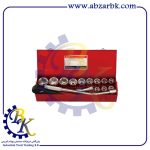 جعبه بکس 15 پارچه درایو "1 شش پر مارک GENIUS مدل GS-815M | بازرگانی ابزارآلات صنعتی BK