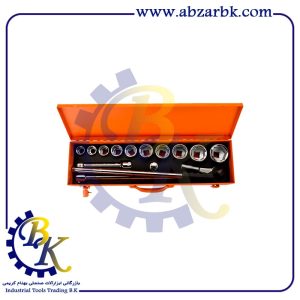 جعبه بکس 15 پارچه درایو 3/4 شش پر مارک BAHCO مدل 8845NM | بازرگانی ابزارآلات صنعتی BK