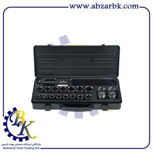 جعبه بکس 18 پارچه درایو 1/2 شش پر مارک TOPTUL مدل GBA1836 | بازرگانی ابزارآلات صنعتی BK