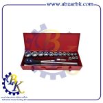جعبه بکس 19 پارچه درایو 3/4 شش پر مارک TOSAN مدل T3454 | بازرگانی ابزارآلات صنعتی BK