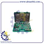 جعبه بکس 21 پارچه درایو 3/4 شش پر مارک HANS مدل 6621MB/6621-2MB | بازرگانی ابزارآلات صنعتی BK