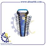 آچار یک سر رینگ یک سر تخت 12 پارچه 72 دنده جغجغه ای مارک LICOTA مدل ARW-11MK07 | بازرگانی ابزارآلات صنعتیBK