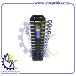 آچار یک سر رینگ یک سر تخت 13 پارچه 72 دنده جغجغه ای مارک LICOTA مدل ARW-11MK13 | بازرگانی ابزارآلات صنعتیBK