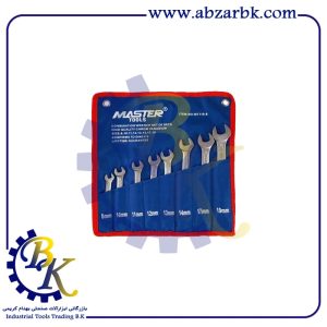 آچار یکسررینگ جغجغه ای یکسرتخت مستر MASTER بازرگانی ابزارآلات صنعتی بهنام کریمی ABZARBK