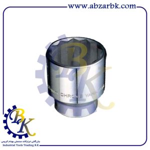 بکس کوتاه دوازده پر درایو 3/4 اینچ برند لیکوتا LICOTA بازرگانی ابزارآلات صنعتی بهنام کریمی ABZARBK