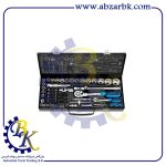 جعبه بکس 72 پارچه درایو 1/4 و 1/2 شش پر مارک LICOTA مدل ALT-5006F | بازرگانی ابزارآلات صنعتی BK