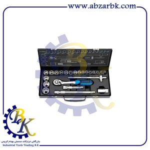 جعبه بکس 23 پارچه درایو 1/2 شش پر مارک LICOTA مدل ALT-5001F | بازرگانی ابزارآلات صنعتی BK
