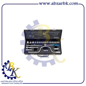 جعبه بکس ۲۴ پارچه درایو ۳/۸ شش پر مارک LICOTA مدل ALT-5015F | بازرگانی ابزارآلات صنعتی BK