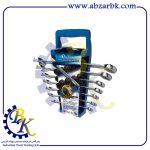 آچار یک سر رینگ یک سر تخت 7 پارچه مارک A-KRAFT | بازرگانی ابزارآلات صنعتی BK