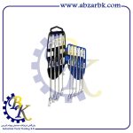 آچار یک سر رینگ یک سر تخت 9 پارچه مارک A-KRAFT مدل AKCW092 | بازرگانی ابزارآلات صنعتی BK