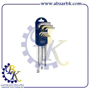 آلن بلند شش گوش ته گرد برند لیکوتا LICOTA بازرگانی ابزارآلات صنعتی بهنام کریمی