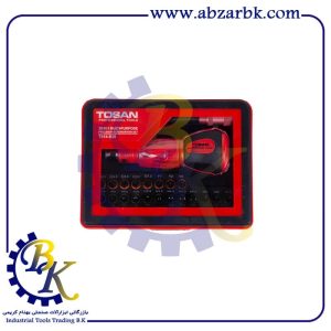 ست پیچ گوشتی 35 پارچه درایو 1/4 برند TOSAN | بازرگانی ابزارآلات صنعتی B.K
