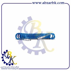 شلنگ فنری باد 5 متری نووا 6305| بازرگانی ابزارآلات صنعتی BK