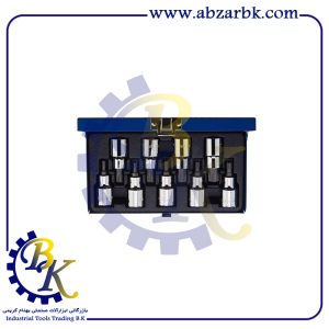 جعبه آلن بکس 9 پارچه ستاره ای درایو 1/2 نووا NTS-7005| بازرگانی ابزارآلات صنعتی BK