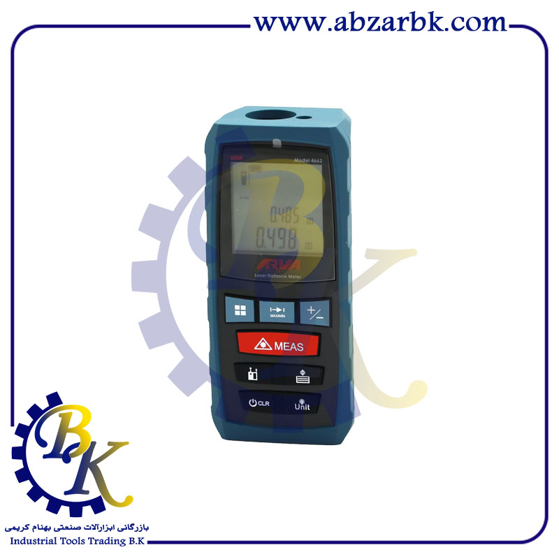 بازرگانی ابزارآلات صنعتی بهنام کری متر لیزری 60 متری آروا 4662