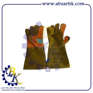 دستکش جوشکاری ساق بلند سیم دوز ایرانی PER4MER | بازرگانی ابزارآلات صنعتی B.K