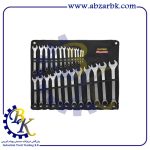 آچار یک سر رینگ یک سر تخت 25 پارچه برند HAMBURG | بازرگانی ابزارآلات صنعتی B.K