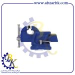 گیره رو میزی پایه گردان برند نوا NOVA بازرگانی ابزارآلات صنعتی بهنام کریمی ABZARBK