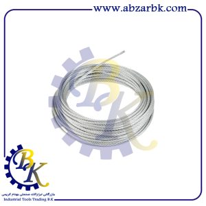 سیم بکسل افشان نوع بافت 7×7 جنس گالوانیزه سفید | بازرگانی ابزارآلات صنعتی B.K
