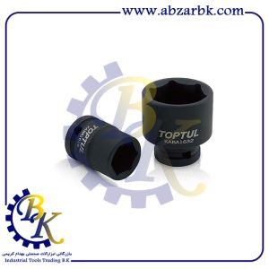 بکس تکی کوتاه درایو 1/2 اینچ شش پر برند تاپ تول TOPTUL| بازرگانی ابزارآلات صنعتی B.K
