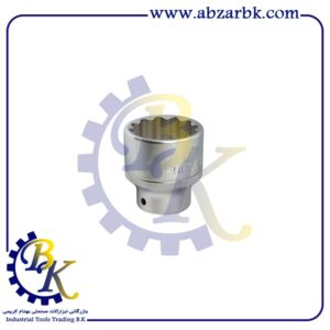 بکس تکی کوتاه درایو 1 اینچ دوازده پر برند فورس FORCE | بازرگانی ابزارآلات صنعتی B.K