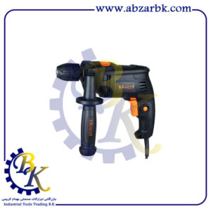 دریل چکشی سه نظام اتومات ده میلیمتر با توان 500 وات کد ID-1050A برند تانوس TANOS | بازرگانی ابزارآلات صنعتی B.K