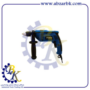 دریل چکشی سه نظام آچاری سیزده میلیمتر با توان 850 وات کد HP853-ID برند هیوندای HYUNDAI | بازرگانی ابزارآلات صنعتی B.K