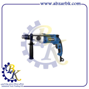 دریل چکشی گیربکسی سه نظام آچاری سیزده میلیمتر با توان 850 وات کد HP8524-ID برند هیوندای HYUNDAI | بازرگانی ابزارآلات صنعتی B.K