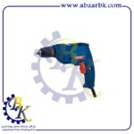 دریل سه نظام اتومات شش و نیم میلیمتر با توان 400 وات کد E.D100 برند المکس ELMAX | بازرگانی ابزارآلات صنعتی B.K