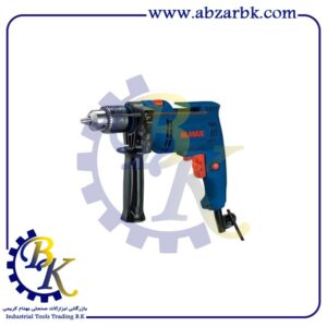 دریل چکشی سه نظام آچاری سیزده میلیمتر با توان 600 وات کد I.D135 برند المکس ELMAX | بازرگانی ابزارآلات صنعتی B.K