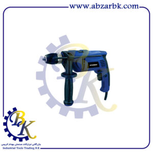 دریل چکشی سه نظام اتومات سیزده میلیمتر با توان 850 وات کد HP853-A برند هیوندای HYUNDAI | بازرگانی ابزارآلات صنعتی B.K