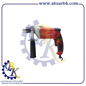 دریل چکشی گیربکسی سه نظام آچاری سیزده میلیمتر با توان 850 وات کد DM-13/850s برند محک MAHAK | بازرگانی ابزارآلات صنعتی B.K