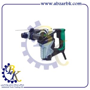 دریل بتن کن سه کاره سه نظام چهار شیار با توان تخریب 3.5 کیلوگرم با توان برقی 720 وات کد DH28PC برند هیتاچی HITACHI | بازرگانی ابزارآلات صنعتی B.K