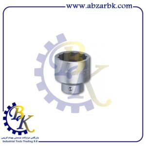 بکس تکی کوتاه درایو 1 اینچ دوازده پر برند هیکو HEYCO | بازرگانی ابزارآلات صنعتی B.K