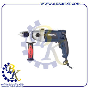 دریل چکشی گیربکسی سه نظام آچاری سیزده میلیمتر با توان 1050 وات کد 0034DBX برند توسن TOSAN |بازرگانی ابزارآلات صنعتی B.K