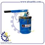 گریس پمپ دستی برند آکسان AKSAN بازرگانی ابزارآلات صنعتی بهنام کریمی ABZARBK