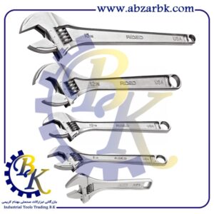آچار فرانسه برند ریجید RIDGID بازرگانی ابزارآلات صنعتی بهنام کریمی ABZARBK