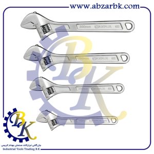 آچار فرانسه برند نوا NOVA بازرگانی ابزارالات صنعتی بهنام کریمی ABZARBK