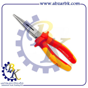دم باریک عایق برق 1000 ولت برند تاپتول TOPTUL بازرگانی ابزارآلات صنعتی بهنام کریمی ABZARBK