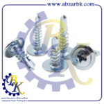 پیچ چهارسو سر گرد واشردار نوک مته ای بازرگانی ابزارآلات صنعتی بهنام کریمی ABZARBK