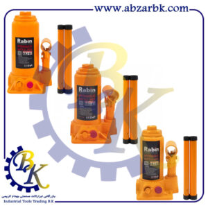 جک روغنی ( OIL JACK ) و یا جک هیدرولیک ( HYDRAULIC JACK ) برند رابین RABIN بازرگانی ابزارآلات صنعتی بهنام کریمی ABZARBK