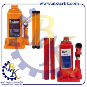 جک روغنی ( OIL JACK ) و یا جک هیدرولیک ( HYDRAULIC JACK ) برند رابین RABIN بازرگانی ابزارآلات صنعتی بهنام کریمی ABZARBK