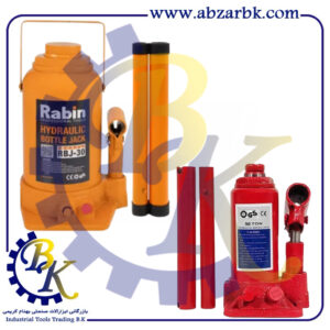 جک روغنی ( OIL JACK ) و یا جک هیدرولیک ( HYDRAULIC JACK ) برند رابین RABIN بازرگانی ابزارآلات صنعتی بهنام کریمی ABZARBK