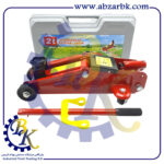 جک سوسماری ( جک هیدرولیک گاراژی = HYDRAULIC GARAGE JACK ) برند رابین RABIN بازرگانی ابزارآلات صنعتی بهنام کریمی ABZARBK
